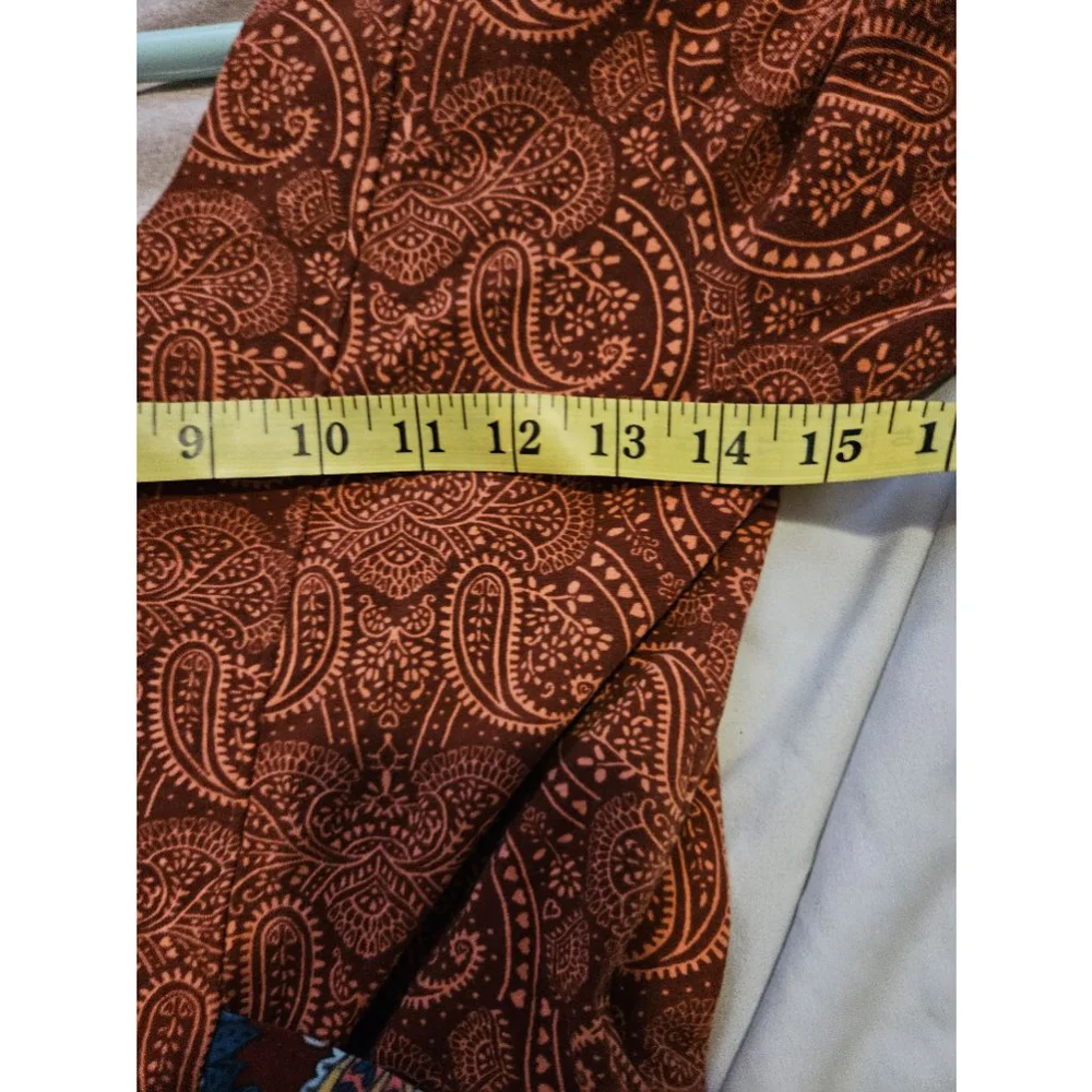Women's XS Matilda Jane Ariana Paisley Tie Dress